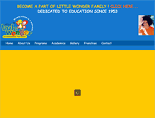 Tablet Screenshot of liteslittlewonder.org